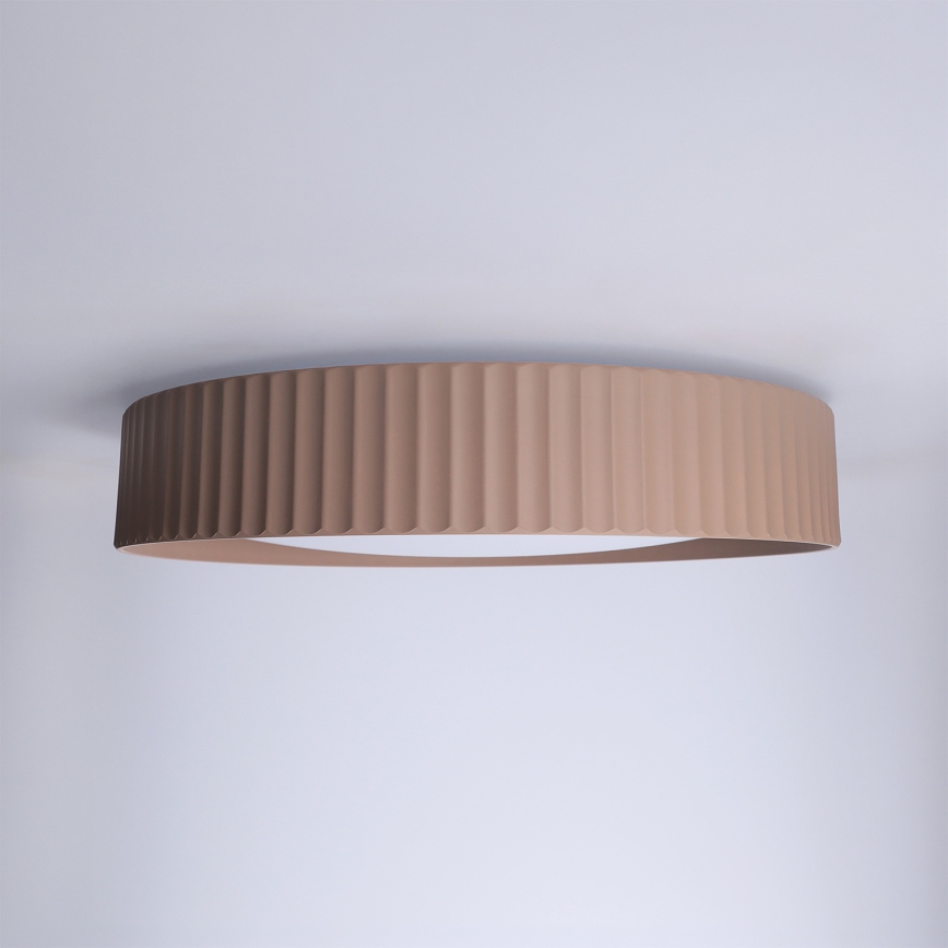Brilagi - LED-dimbare plafondlamp LUCIA LED/48W/230V 3000-6500K Ø 41 cm bruin + afstandsbediening