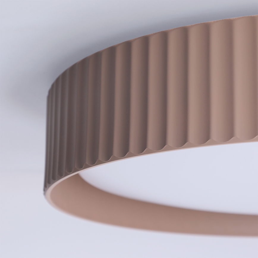 Brilagi - Dimbare LED-plafondlamp LUCIA LED/48W/230V 3000-6500K Ø 41 cm taupe + afstandsbediening