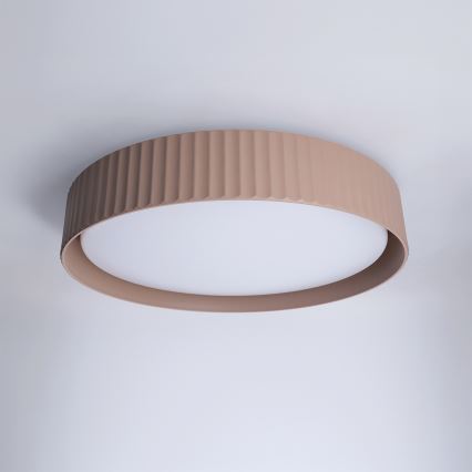 Brilagi - Dimbare LED-plafondlamp LUCIA LED/48W/230V 3000-6500K Ø 41 cm taupe + afstandsbediening