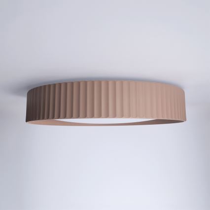 Brilagi - Dimbare LED-plafondlamp LUCIA LED/48W/230V 3000-6500K Ø 41 cm taupe + afstandsbediening