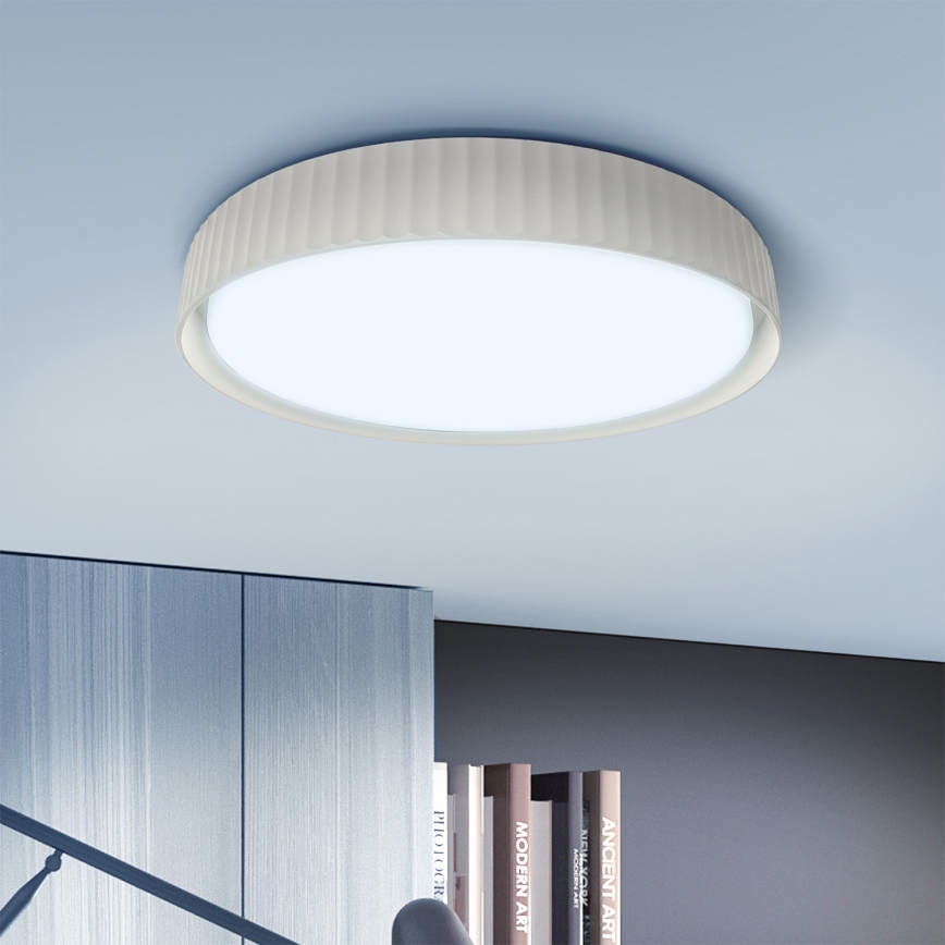Brilagi - Dimbare LED-plafondlamp LUCIA LED/48W/230V 3000-6500K Ø 41 cm wit + afstandsbediening
