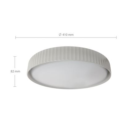 Brilagi - Dimbare LED-plafondlamp LUCIA LED/48W/230V 3000-6500K Ø 41 cm wit + afstandsbediening