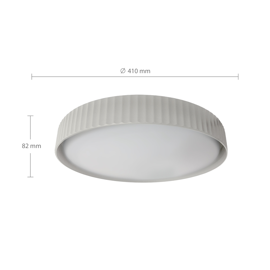 Brilagi - Dimbare LED-plafondlamp LUCIA LED/48W/230V 3000-6500K Ø 41 cm wit + afstandsbediening