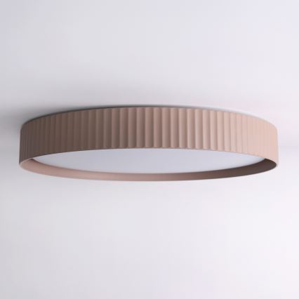 Brilagi - Dimbare LED-plafondlamp LUCIA LED/60W/230V 3000-6500K Ø 59 cm bruin + afstandsbediening