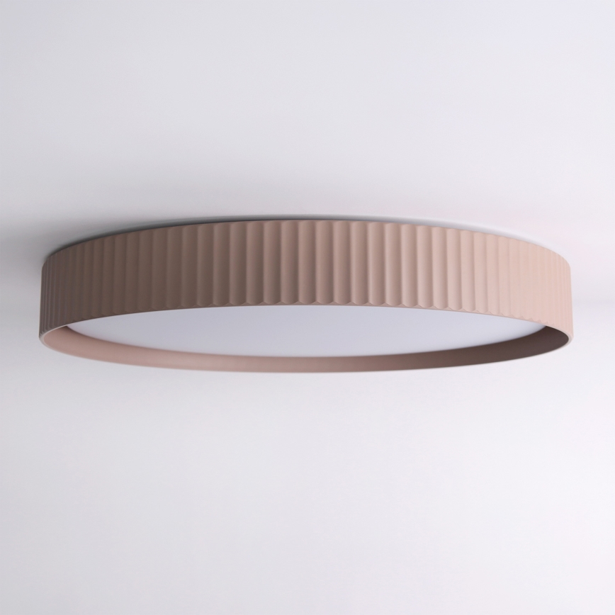 Brilagi - Dimbare LED-plafondlamp LUCIA LED/60W/230V 3000-6500K Ø 59 cm bruin + afstandsbediening