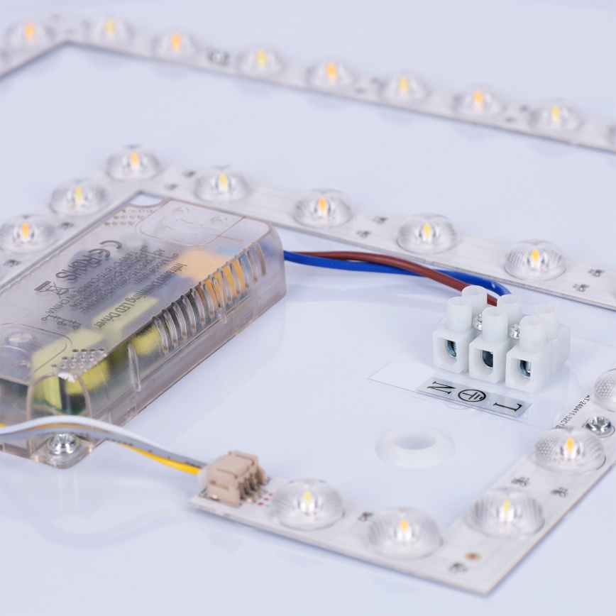 Brilagi - LED dimbare plafondlamp LUCIA LED/60W/230V 3000-6500K Ø 59 cm groen + afstandsbediening