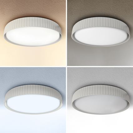 Brilagi - Dimbare LED-plafondlamp LUCIA LED/60W/230V 3000-6500K Ø 59 cm wit + afstandsbediening