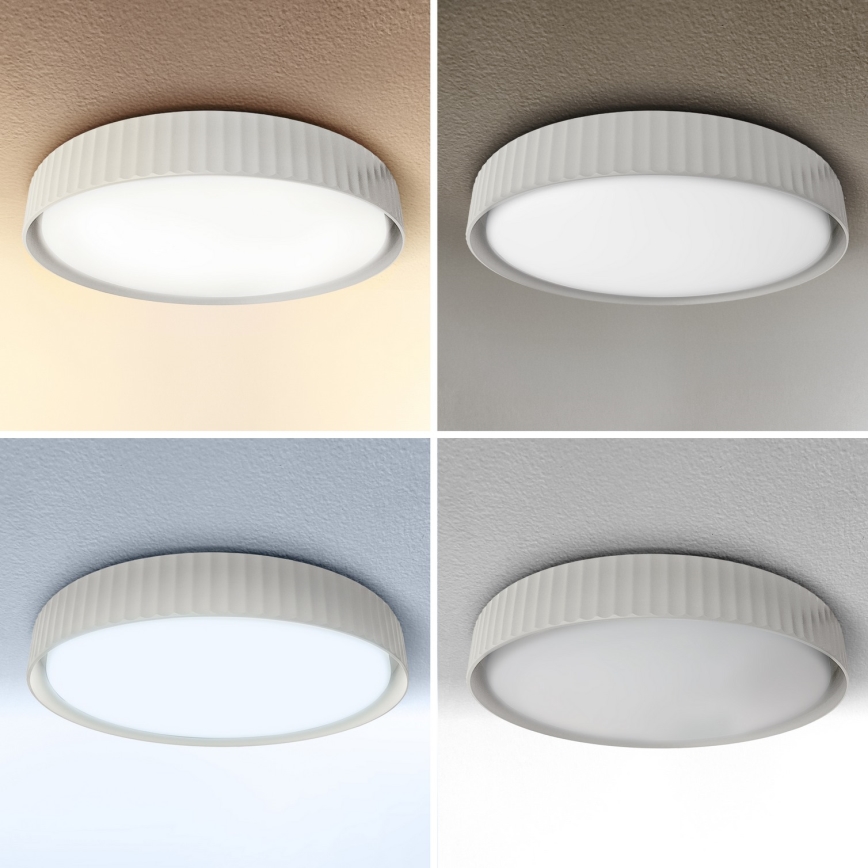 Brilagi - Dimbare LED-plafondlamp LUCIA LED/60W/230V 3000-6500K Ø 59 cm wit + afstandsbediening
