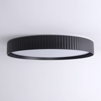 Brilagi - Dimbare LED-plafondlamp LUCIA LED/60W/230V 3000-6500K Ø 59 cm zwart + afstandsbediening