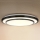 Brilagi - Dimbare LED plafondlamp LUCIANO LED/48W/230V 3000-6500K ø 39 cm zwart + afstandsbediening
