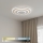 Brilagi - Dimbare LED-plafondlamp MODERN, 58 W, 230 V, 3000–6000 K, Ø 46,3 cm + afstandsbediening