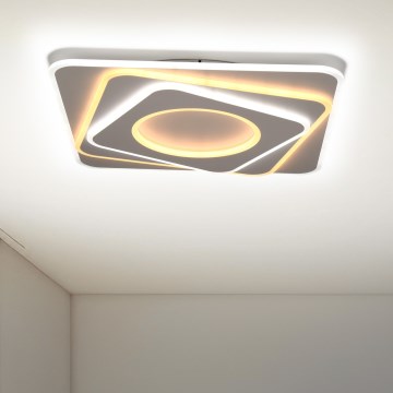 Brilagi - Dimbare LED Plafondlamp MODERN LED/100W/230V 2700-6500K 48x48 cm + afstandsbediening