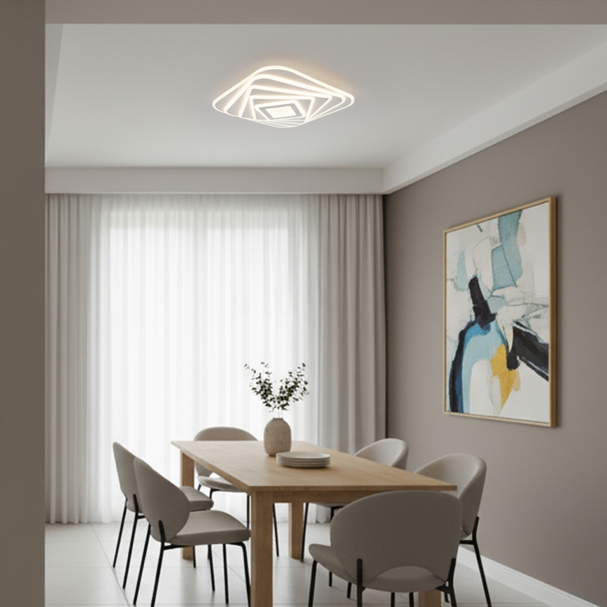 Brilagi - Dimbare LED-plafonnière MODERN LED/210W/230V 3000-6000K 55x55 cm + afstandsbediening