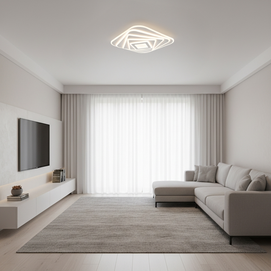 Brilagi - Dimbare LED-plafonnière MODERN LED/210W/230V 3000-6000K 55x55 cm + afstandsbediening