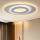 Brilagi - Dimbare LED Plafondlamp MODERN LED/45W/230V 2700-6500K 20x40 cm + afstandsbediening