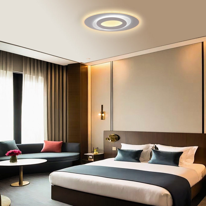 Brilagi - MODERN dimbare LED-plafondlamp LED/45W/230V 3000-6000K 20x40 cm + afstandsbediening