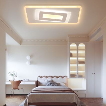 Brilagi - Dimbare LED Plafondlamp MODERN LED/51W/230V 2700-6500K 20x40 cm + afstandsbediening