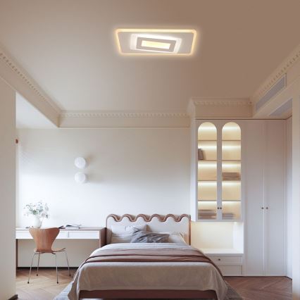 Brilagi - Dimbare LED-plafondlamp MODERN LED/51W/230V 3000-6000K 20x40 cm + afstandsbediening