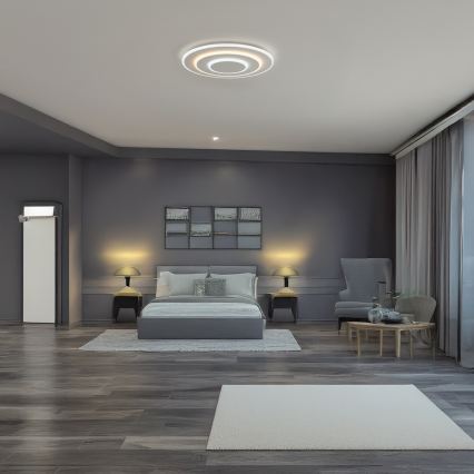 Brilagi - Dimbare LED-plafondlamp MODERN, 58 W, 230 V, 3000–6000 K, Ø 46,3 cm + afstandsbediening