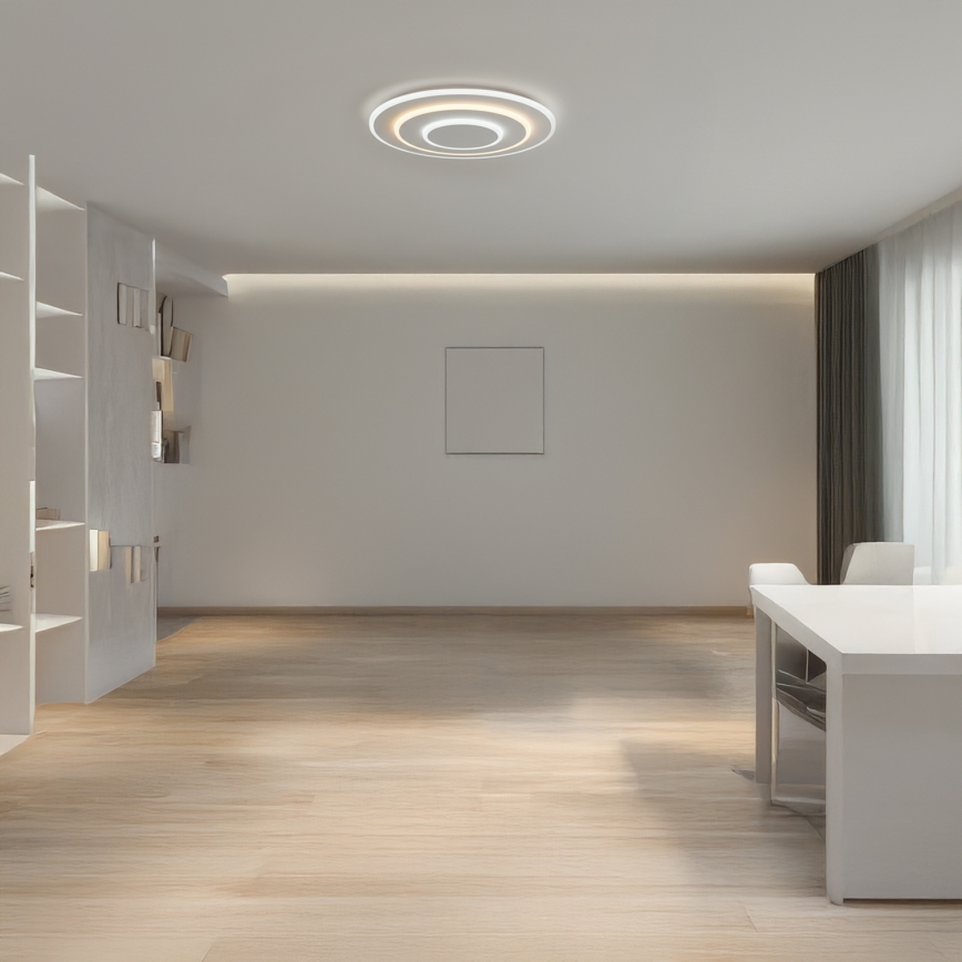 Brilagi - Dimbare LED-plafondlamp MODERN, 58 W, 230 V, 3000–6000 K, Ø 46,3 cm + afstandsbediening