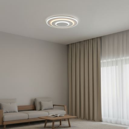 Brilagi - Dimbare LED-plafondlamp MODERN, 58 W, 230 V, 3000–6000 K, Ø 46,3 cm + afstandsbediening
