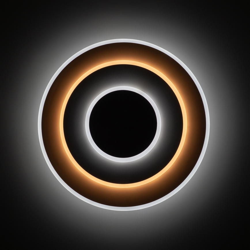 Brilagi - Dimbare LED-plafondlamp MODERN, 58 W, 230 V, 3000–6000 K, Ø 46,3 cm + afstandsbediening
