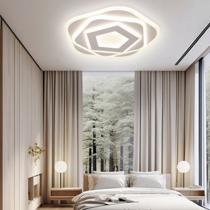 Brilagi - Dimbare LED plafondlamp MODERN LED/64W/230V 2700-6500K + afstandsbediening