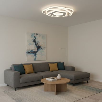 Brilagi - Dimbare LED-plafondlamp MODERN LED/64W/230V 3000-6000K Ø40 cm + afstandsbediening