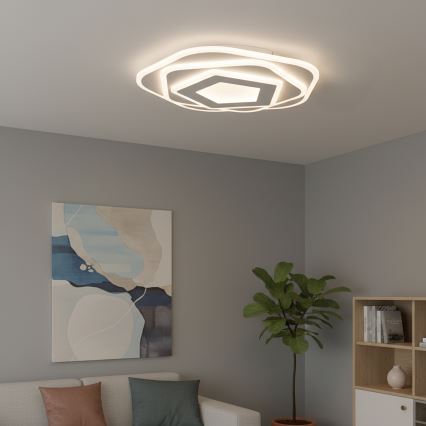 Brilagi - Dimbare LED-plafondlamp MODERN LED/64W/230V 3000-6000K Ø40 cm + afstandsbediening