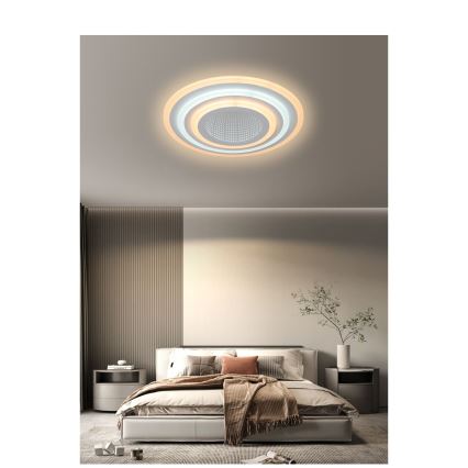 Brilagi - Dimbare LED Plafondlamp MODERN LED/70W/230V 2700-6500K diameter 50 cm + afstandsbediening