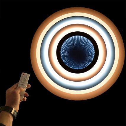 Brilagi - Dimbare LED Plafondlamp MODERN LED/70W/230V 2700-6500K diameter 50 cm + afstandsbediening