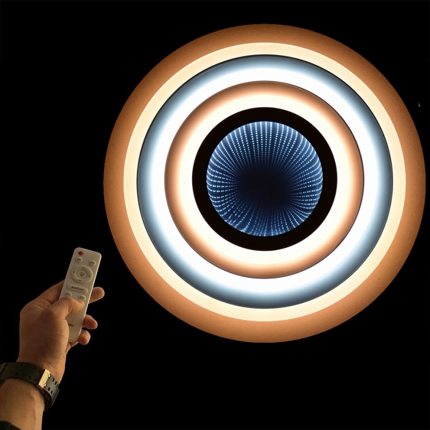 Brilagi - Dimbare LED Plafondlamp MODERN LED/70W/230V 2700-6500K diameter 50 cm + afstandsbediening