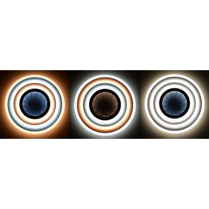 Brilagi - Dimbare LED Plafondlamp MODERN LED/70W/230V 2700-6500K diameter 50 cm + afstandsbediening