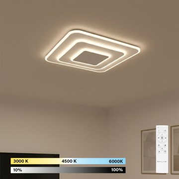 Brilagi - Dimbare LED-plafondlamp MODERN LED/72W/230V 3000-6000K 46,6x46,6 cm + afstandsbediening