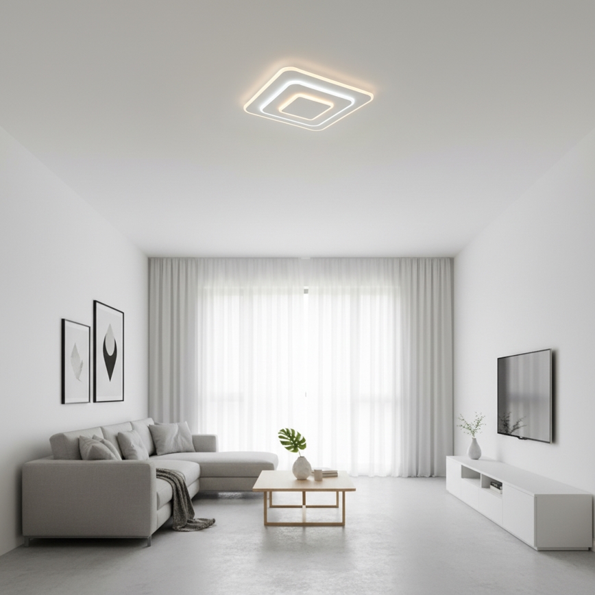 Brilagi - Dimbare LED-plafondlamp MODERN LED/72W/230V 3000-6000K 46,6x46,6 cm + afstandsbediening