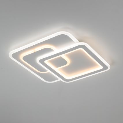 Brilagi - Dimbare LED Plafondlamp MODERN LED/80W/230V 2700-6500K 52,5x52,5 cm + afstandsbediening