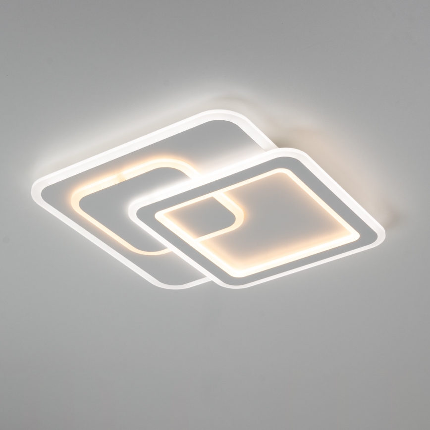 Brilagi - Dimbare LED Plafondlamp MODERN LED/80W/230V 2700-6500K 52,5x52,5 cm + afstandsbediening