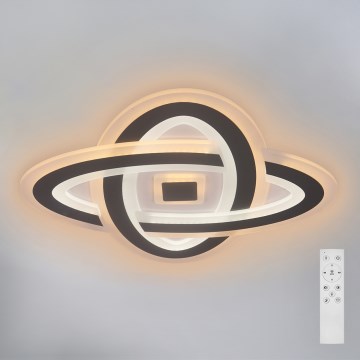 Brilagi - Dimbare LED Plafondlamp MODERN LED/90W/230V 2700-6500K 48x48 cm+ afstandsbediening