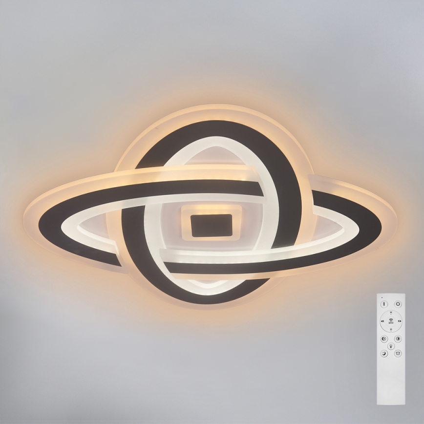 Brilagi - Dimbare LED Plafondlamp MODERN LED/90W/230V 2700-6500K 48x48 cm+ afstandsbediening