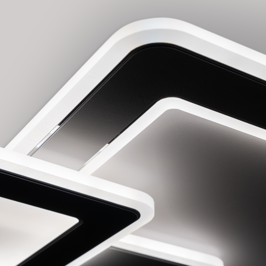 Brilagi - Dimbare LED Plafondlamp MODERN LED/93W/230V 2700-6500K 48,5x48,5 cm + afstandsbediening