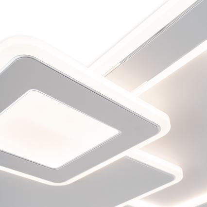 Brilagi - Dimbare LED Plafondlamp MODERN LED/93W/230V 2700-6500K 48,5x48,5 cm + afstandsbediening