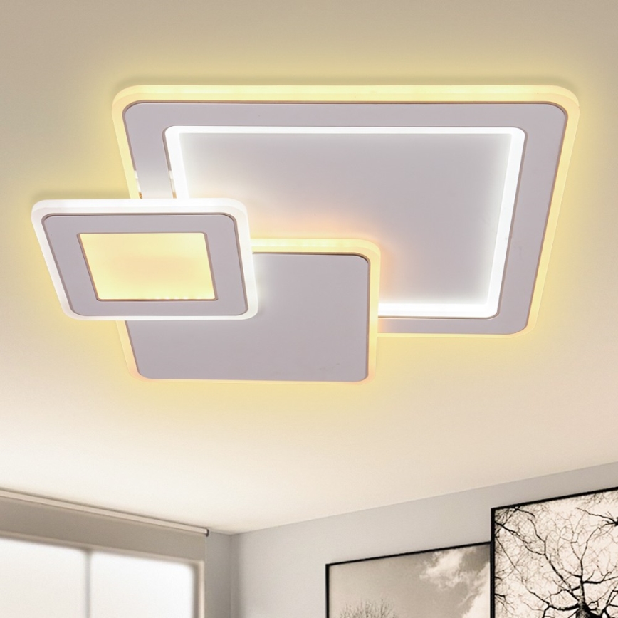 Brilagi - Dimbare LED plafondlamp MODERN LED/93W/230V 2700-6500K + afstandsbediening