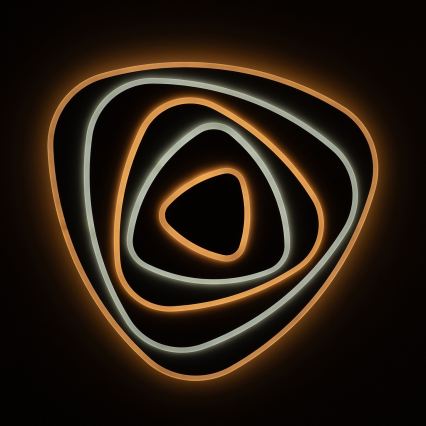 BRILAGI - LED Dimbare plafondlamp MODERN MAXI LED/140W/230V 3000-6000K 74x75 cm + afstandsbediening