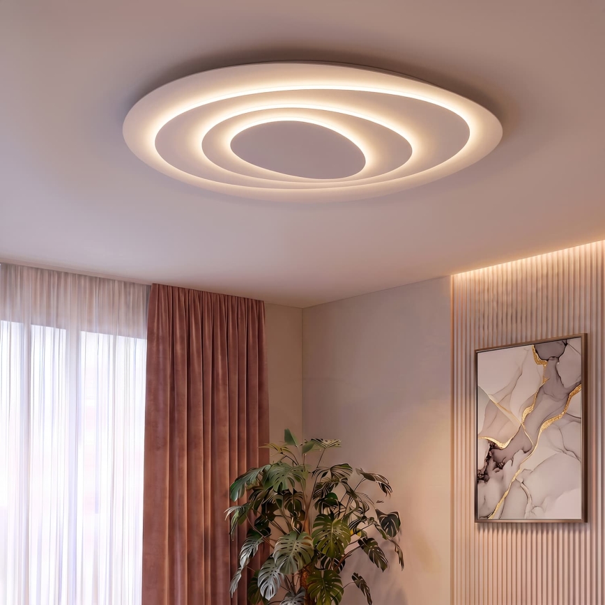 BRILAGI - dimbare LED plafondlamp MODERN MAXI LED/87W/230V 3000-6000K 67x80 cm + afstandsbediening