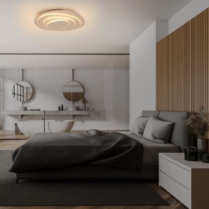 Brilagi - Dimbare LED-plafondlamp MODERN MINI LED/28W/230V 3000-6000K 29,8x25,1 cm + afstandsbediening