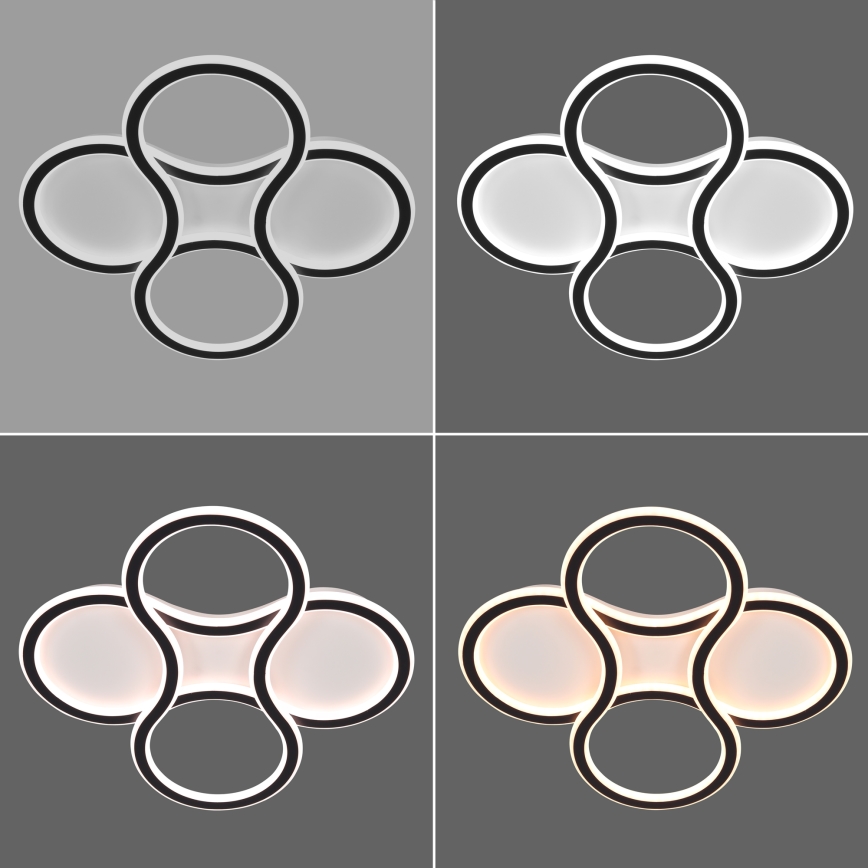 Brilagi - dimbare LED-plafondlamp ORELLI LED/53W/230V Ø 51 cm 3000-6000K + afstandsbediening