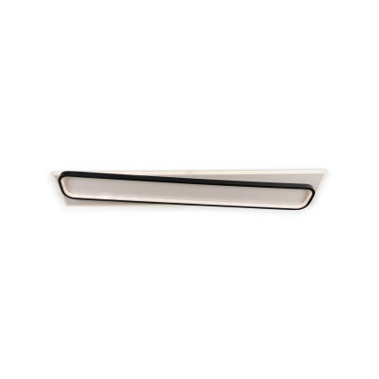 Brilagi - Dimbare LED-plafondlamp OUTLINE LED/90W/230V 3000-6000K 18x100 cm wit/zwart + afstandsbediening