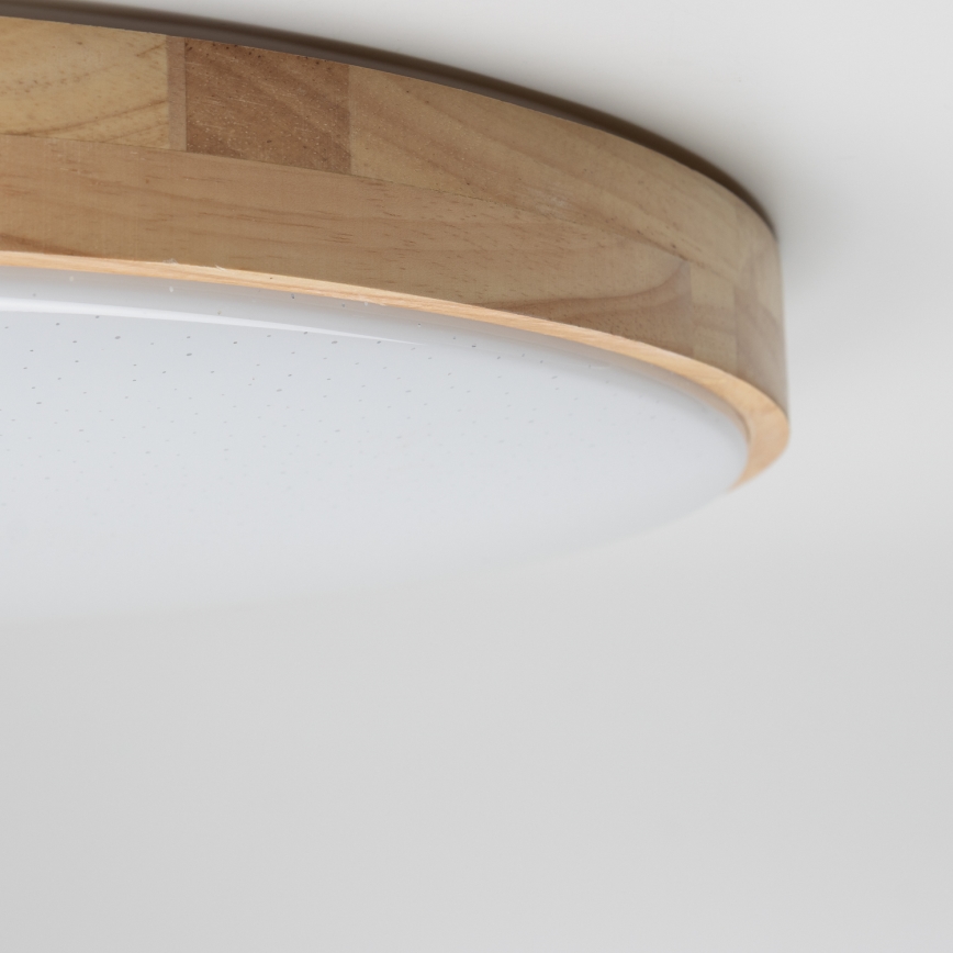 Brilagi - Dimbare LED-plafondlamp PINE LED/60W/230V Ø 52 cm 3000-6500K + afstandsbediening