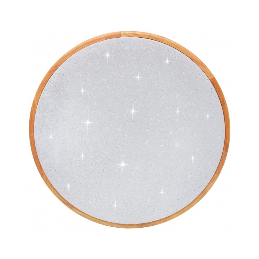 Brilagi - Dimbare LED-plafondlamp PINE LED/60W/230V Ø 52 cm 3000-6500K + afstandsbediening