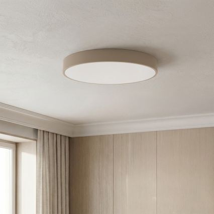 Brilagi - LED-dimbare plafondlamp POOL LED/36W/230V 3000-6000K Ø 30 cm beige + afstandsbediening